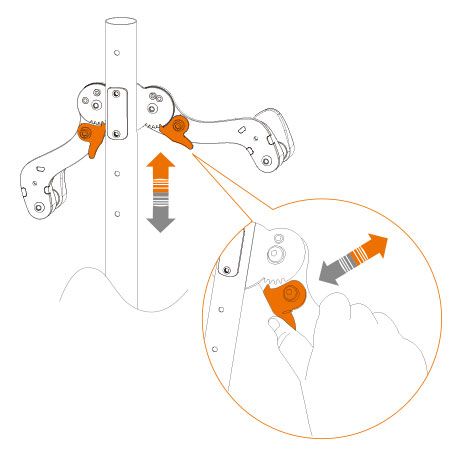 IBERA IB-ST9 Doppel-Fahrradhalter – Bild 2