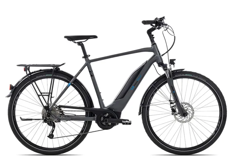 2R Manufaktur ELX 9 | 56 cm | grey matt/black/blue | 28 Zoll
