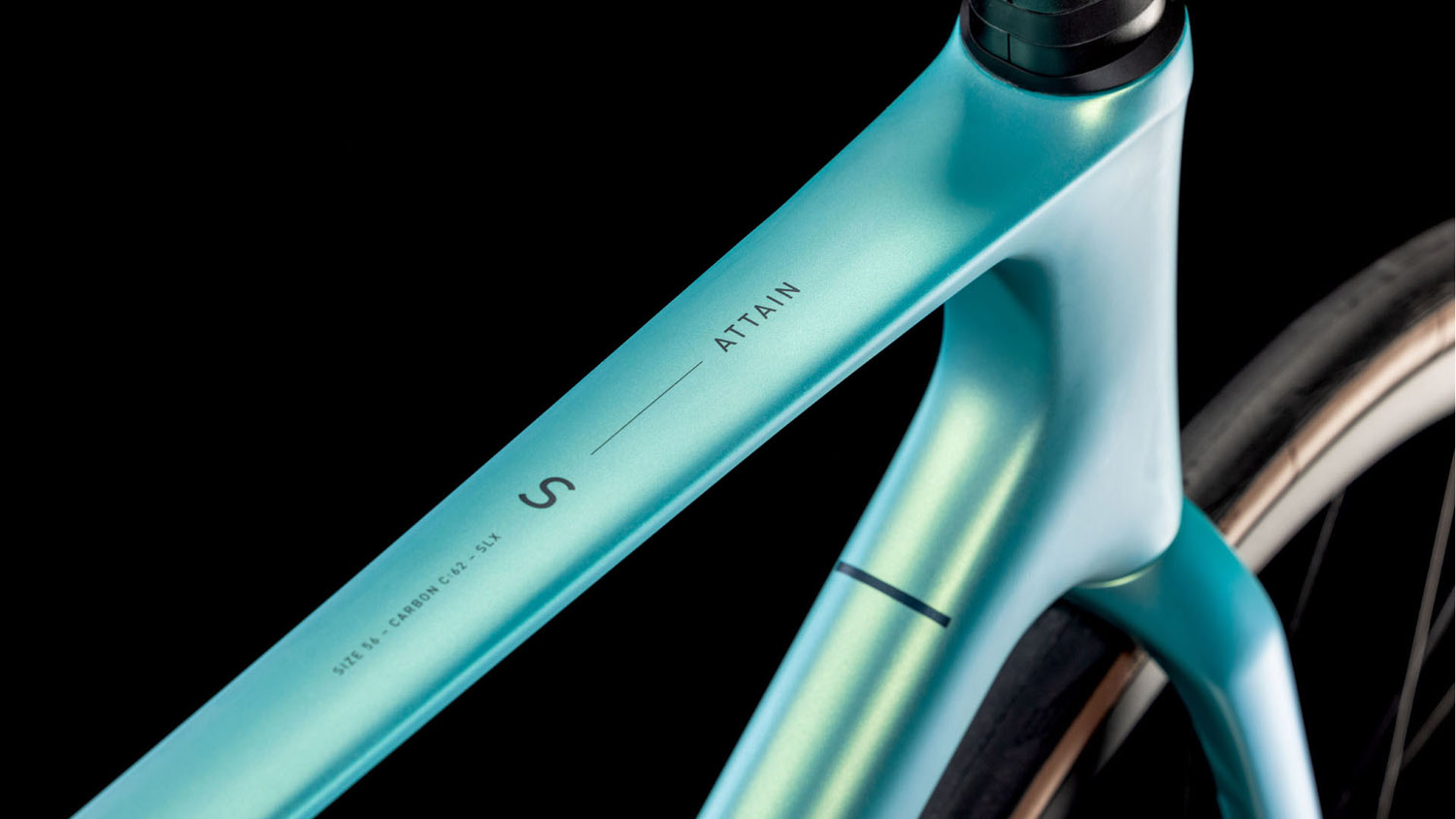 Cube Attain C:62 SLX lagoon´n´black – Bild 2