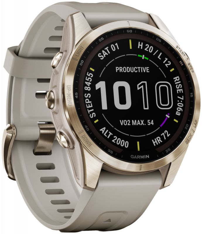 Garmin Fenix 7S SAPPHIRE SOLAR – GPS Multisport Smartwatch – Bild 4