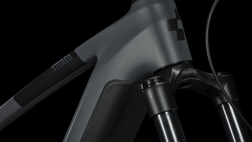 Cube Stereo Hybrid 140 HPC Race 750 grey´n´chrome – Bild 4