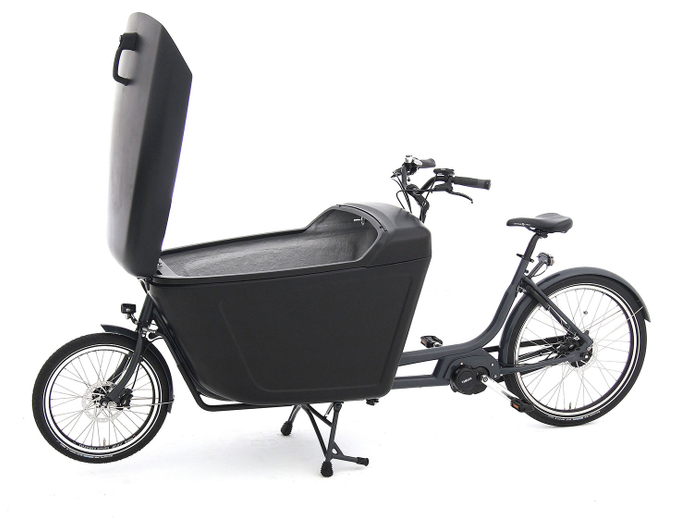 Babboe Pro Bike MM Composite HD 500 | 50 cm | schwarz | 26 Zoll – Bild 3