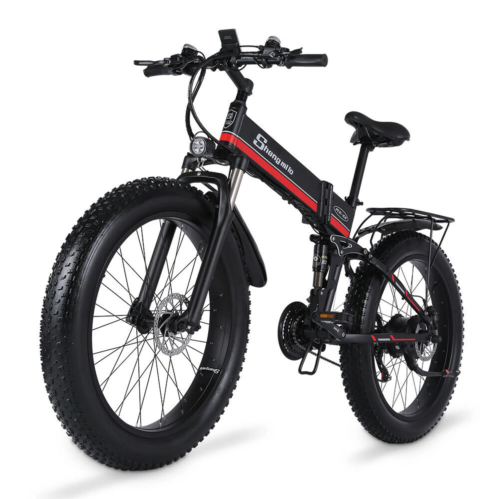 E-Bike Fatbike Schnee-Fahrrad,Elektrofahrrad,